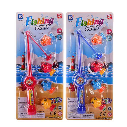 Купить Рыбалка детская, удочка, 4 рыбки, 689A, цена 108 ₴ — Prom.ua (ID ...