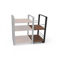 Тумба під Vinyl NorStone Loft Side Black/Walnut