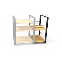 Тумба під Vinyl NorStone Loft Side Black/Bamboo