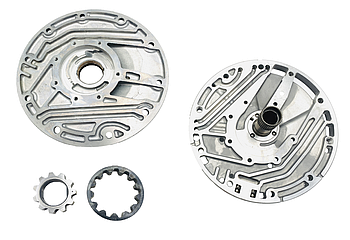 Насос масляний у зборі з маточиною АКПП R4A51 R5A51 V4A51 V5A51 Mitsubishi (Б.У.)