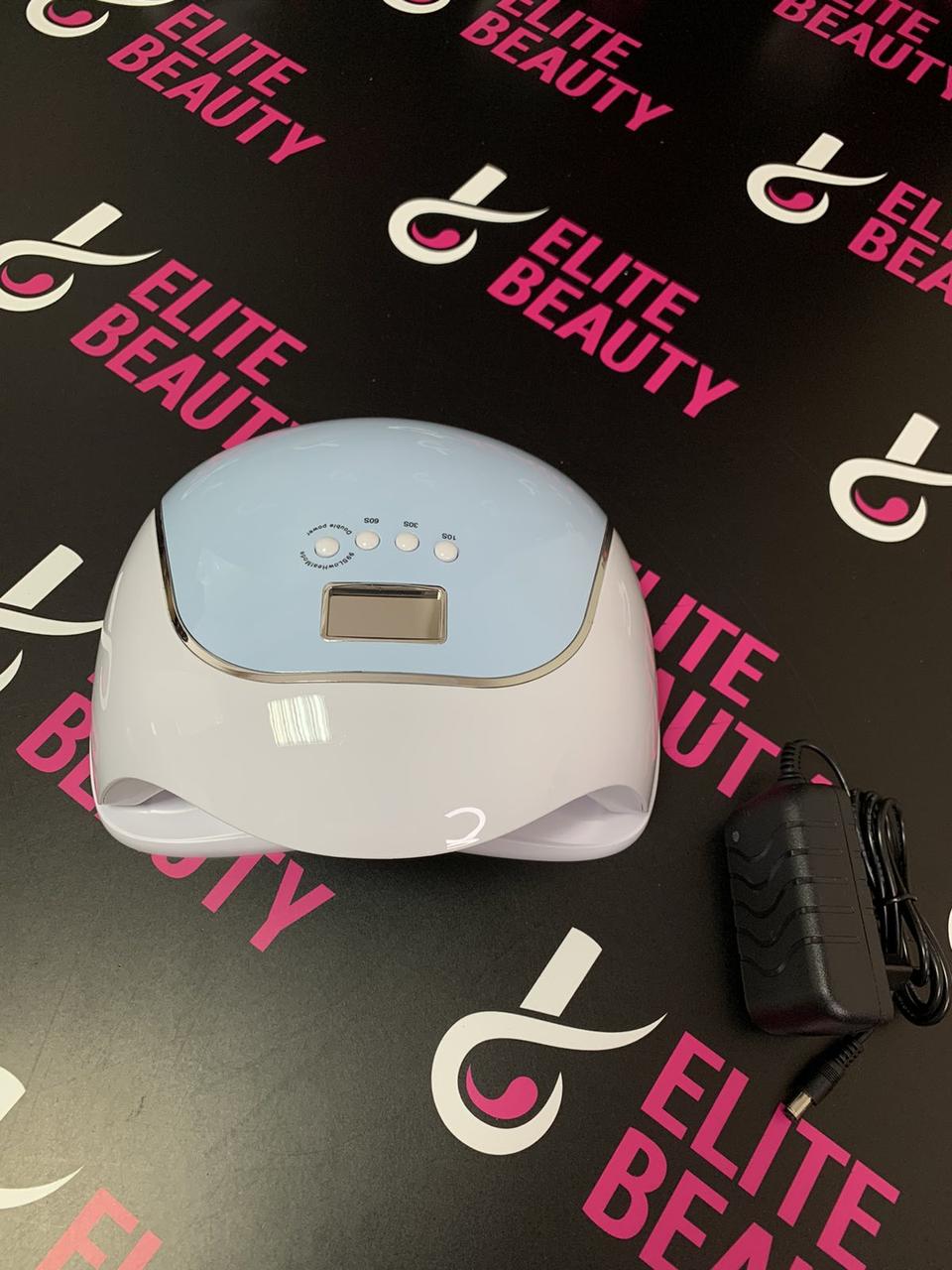 Лампа для манікюру BQ-V5, 120 Вт голуба