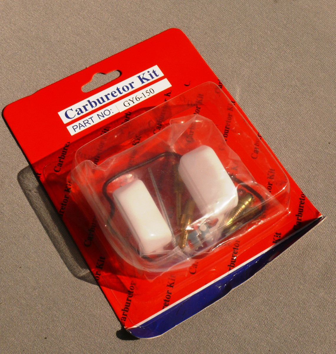 Рем. комплект карбюратора GY6-150 без мембрани