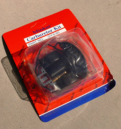 Рем. комплект карбюратора GY6-80 з мембраною, фото 1