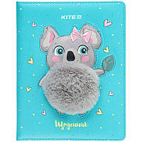 Дневник школьный Kite Pretty koala K22-264-8, твердая обложка, PU