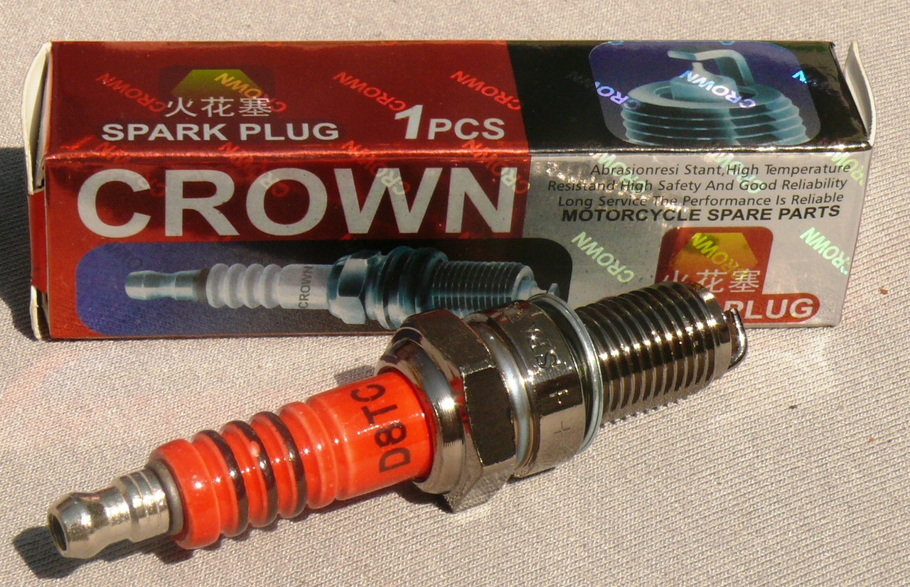 Свеча CROWN  D8TC        GY6-125
