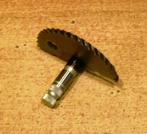 Сектор заводний GY6-50 (BF01-03-1) короткий, фото 1