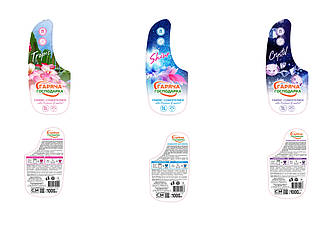 Кондиціонер для білизни Шайн 1л ТМ "Гаряча Господарка"