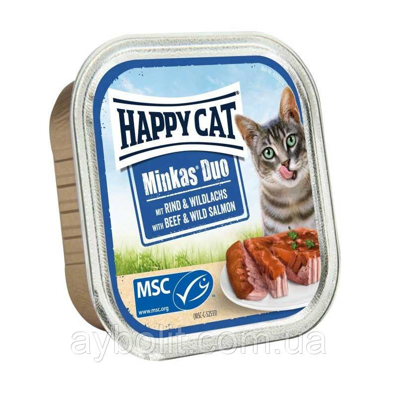 Mappy Cat Minkas Duo - консерви Хеппі Кет з птикою і ягням для котів