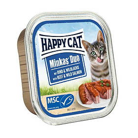Mappy Cat Minkas Duo - консерви Хеппі Кет з птикою і ягням для котів