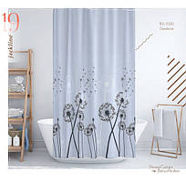 Шторка для душа вузька 120*200 см Dandellion Tropik Туреччина