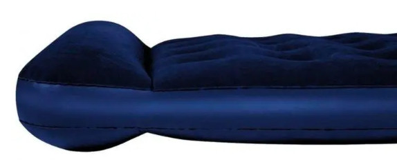 Одноместный надувной матрас для сна с встроенным ножным насосом и подушкой 188х99 см Bestway бытовой - фото 9 - id-p1671511780