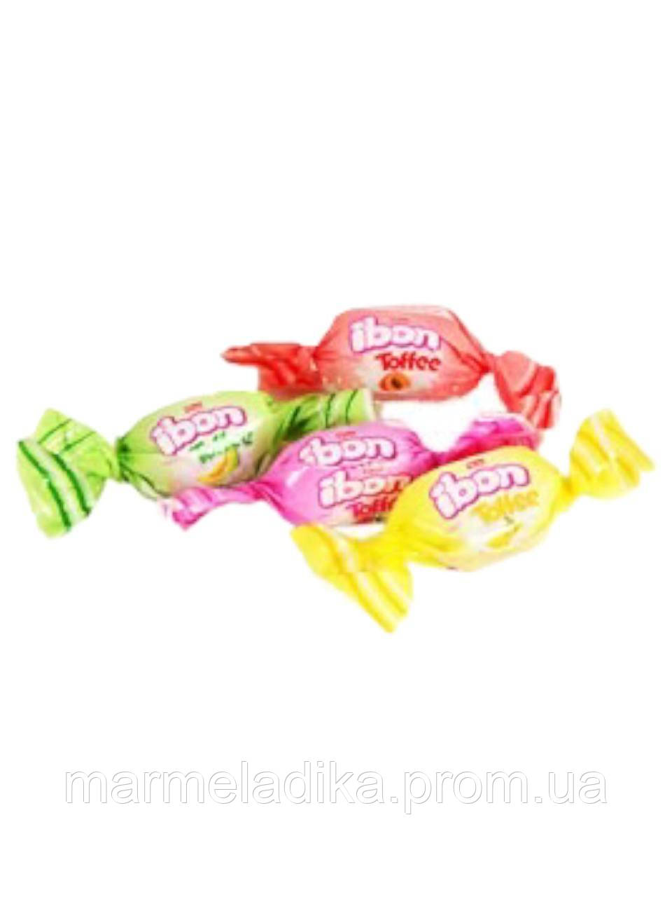 Купити IBON TOFFEE MIX фруктові жувальні цукерки ЙОГУРТОВИЙ МІКС 1 кг