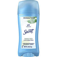 Твердий дезодорант Secret Invisible Solid Antiperspirant Deodorant Ph Balanced Shower fresh 73 гр