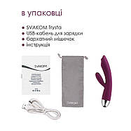 Вібратор кролик з перловою стимуляцією точки G Svakom Trysta Violet, фото 3