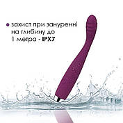 Тонкий вібратор точки G Svakom Cici Violet, фото 3