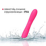 Інтелектуальний вібратор-кролик з підігрівом Svakom Angel Plum Red, фото 2
