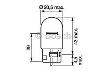 BOSCH 1987302251 — Автолампа безцокольна велика 1-конт. W21 12V PURE LIGHT (ДХО), фото 3