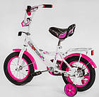 Двоколісний велосипед Corso MAXXPRO-N12-5 діаметр коліс 12" обладнаний страхувальними колесами, ножне гальмо, фото 2