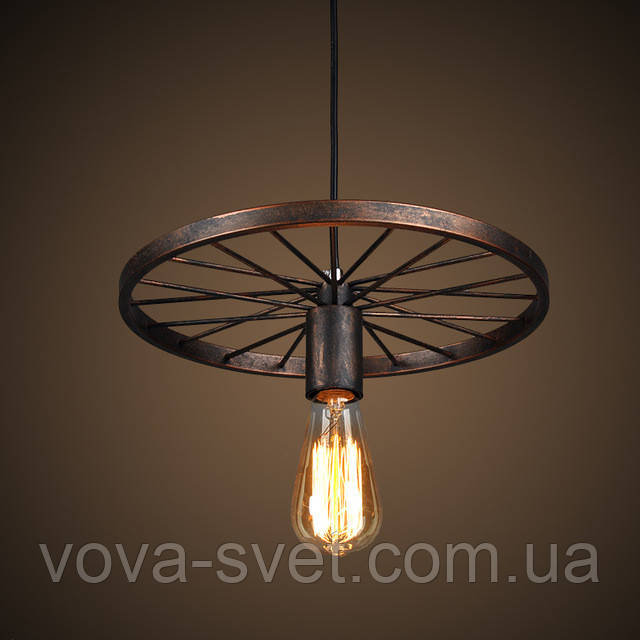 Loft світильник Колесо