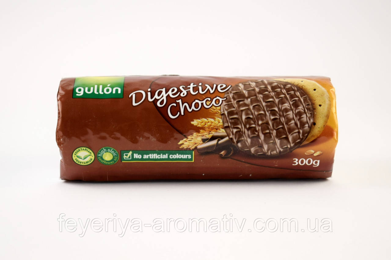Печиво у шоколаді Gullon Digestive Choco 300гр (Іспанія)