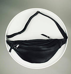 Чоловіча шкіряна бананка SKILL Dark