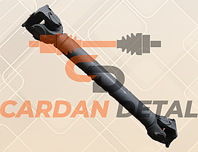 Карданний вал ЗІЛ 131 середнього моста