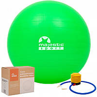 Мяч для фитнеса (фитбол) Majestic Sport 55 см Anti-Burst GVP5028/G .