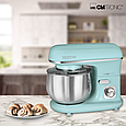 Кухонний комбайн Тістоміс Clatronic KM 3711 м'ятно-зелений, фото 6