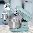 Кухонний комбайн Тістоміс Clatronic KM 3711 м'ятно-зелений, фото 5