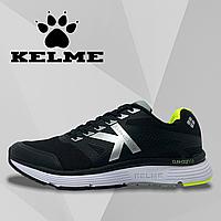 Мужские кроссовки Kelme (Испания) черные сетка на шнурках летние деми весна/лето 46949.26CUSHION 40