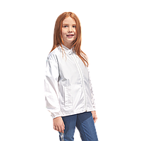 Промо куртка ветровка под сублимацию детская цвет белый