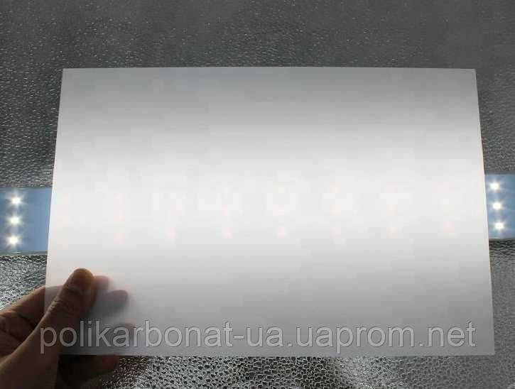 Монолитный поликарбонат белый (опал) молочный 1.5 мм Novattro - фото 1 - id-p1671698020