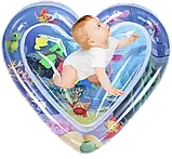 Водяний килимок дитячого Qmol з рибками Надувної водного килимка для малюків (без коробочки), фото 8