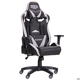 Комп'ютерне крісло VR Racer Expert Wizard чорний-сірий колір