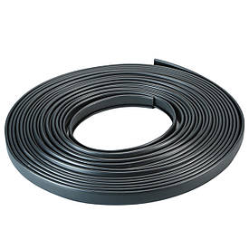 ПВХ поручень для перил тримач для сходів якісний міцний 50*5мм чорного кольору