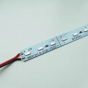 LED лінійка для рослин LT SMD5730 10W 12V IP20 (2 червоні + 1 синій) Gen.1, фото 3