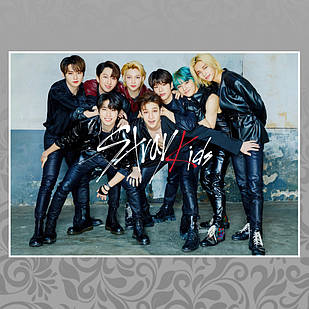 Плакат А3 K-Pop Stray Kids 096