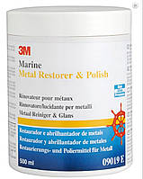 Полировальная паста для металла 3M Marine Metal Restorer & Polish 0.5 л (09019E)