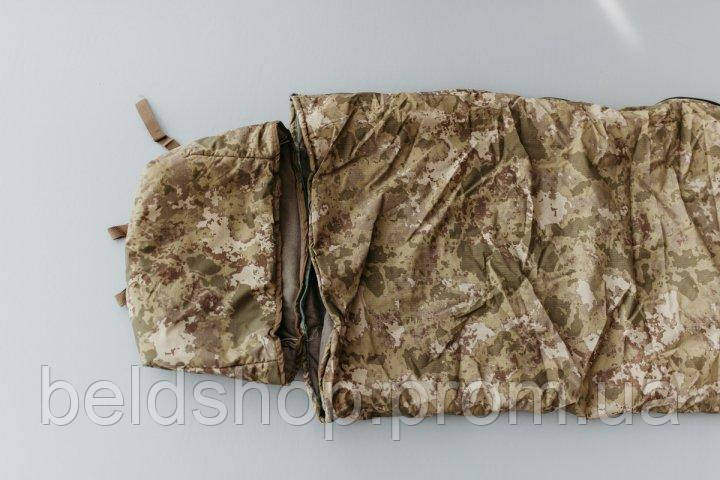 Тактический СПАЛЬНИК ЗИМНИЙ 2 в 1 Спальный мешок одеяло пиксель 80х210см Accord Tactical Зимний спальный мешок - фото 3 - id-p1671708801