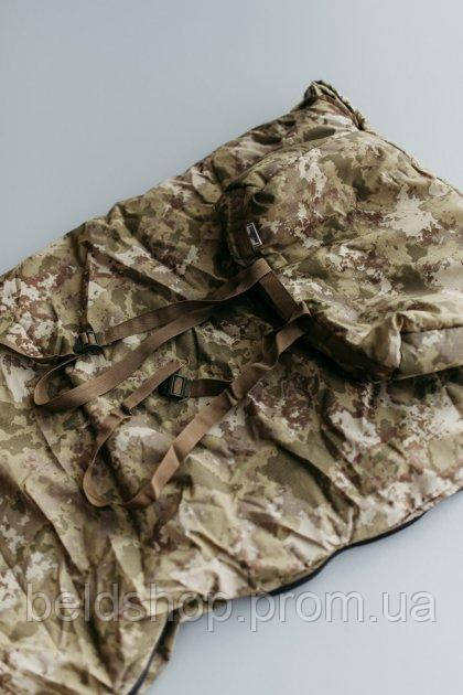 Тактический СПАЛЬНИК ЗИМНИЙ 2 в 1 Спальный мешок одеяло пиксель 80х210см Accord Tactical Зимний спальный мешок - фото 5 - id-p1671708801