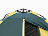 Намет автоматичний тримісний Tramp Quick 3 (v2) зелений, фото 3