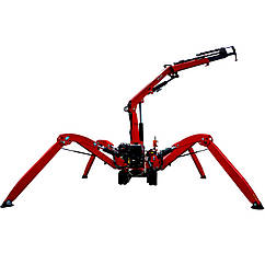 Міні кран Befard TB 4000 на гусеничному шасі