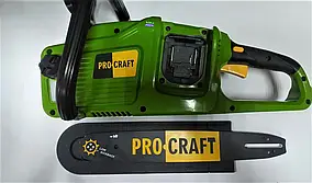 Акумуляторна ланцюгова пила ProCraft PCA40/4/2 battery (бeз AKБ и зaряднoгo пристрою)