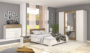 Спальня "Маркос" Андерсон/Дуб апріл, 4Дв