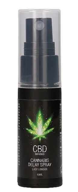 Спрей прологовий Shots - CBD Cannabis Delay Spray, 15 ml
