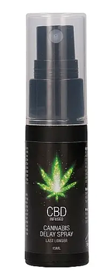 Спрей прологовий Shots - CBD Cannabis Delay Spray, 15 ml