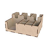 Барний органайзер EKOSTAR  дерев'яний 320х 245 х140, фото 3