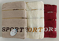 Полотенца махровые сауна «Cestepe Vip cotton Sport» 90*150 см (3 шт)