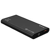 Зовнішній акумулятор Powerbank Tracer 10000 mAh PD20W+QC3.0 (Чорний), фото 3