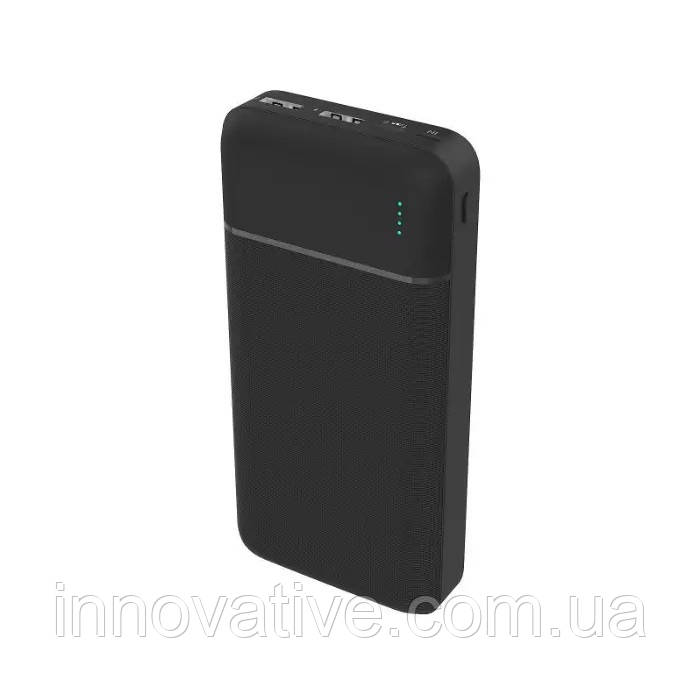Портативний зарядний пристрій Power Bank Platinet 20000 mAh PMPB20W706B (Чорний)
